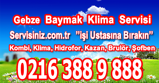 Gebze Baymak Klima Servisi
